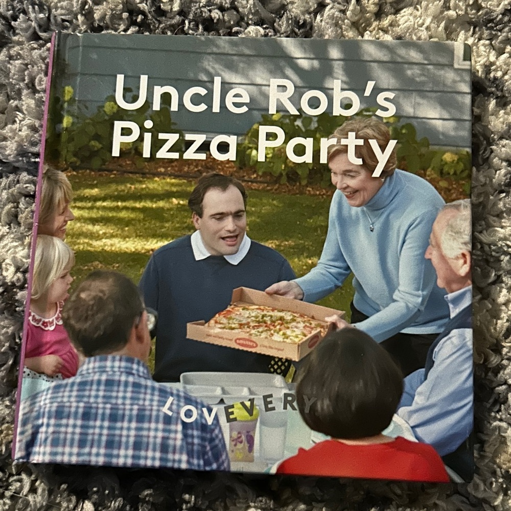 LOVEVERY Kids Learning Book - Uncle Rob's Pizza Party